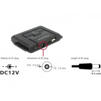 Produktbild för Delock - kontrollerkort - ATA-133 / SATA 6Gb/s - USB 3.0
