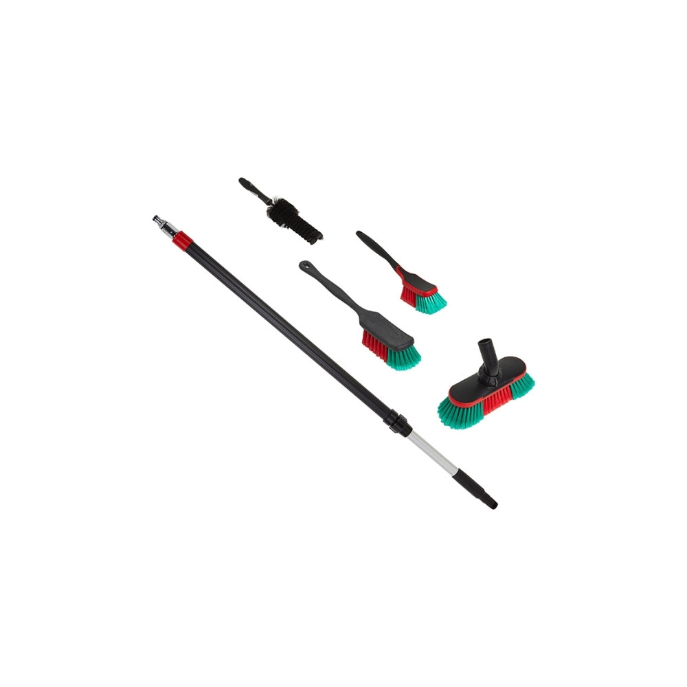 Produktbild för Startpaket, Vikan, svart, aluminium/polyester/PP, 106–160 cm...
