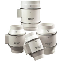 Produktbild för THERMEX Kanalventilator TD 160/100 Scandic (Silent), ø100 mm...
