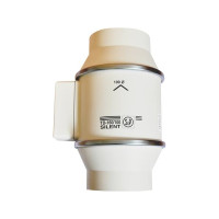 Produktbild för THERMEX Kanalventilator TD 160/100 Scandic (Silent), ø100 mm...
