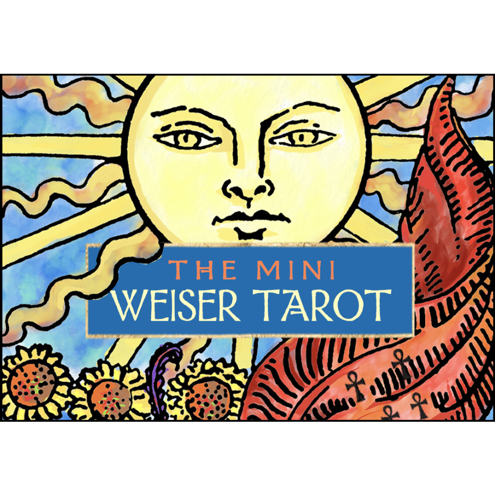 Produktbild för The Mini Weiser Tarot: A Miniature Edition of the Classic 1909 Waite-Smith Deck (78 Full-Color Cards)