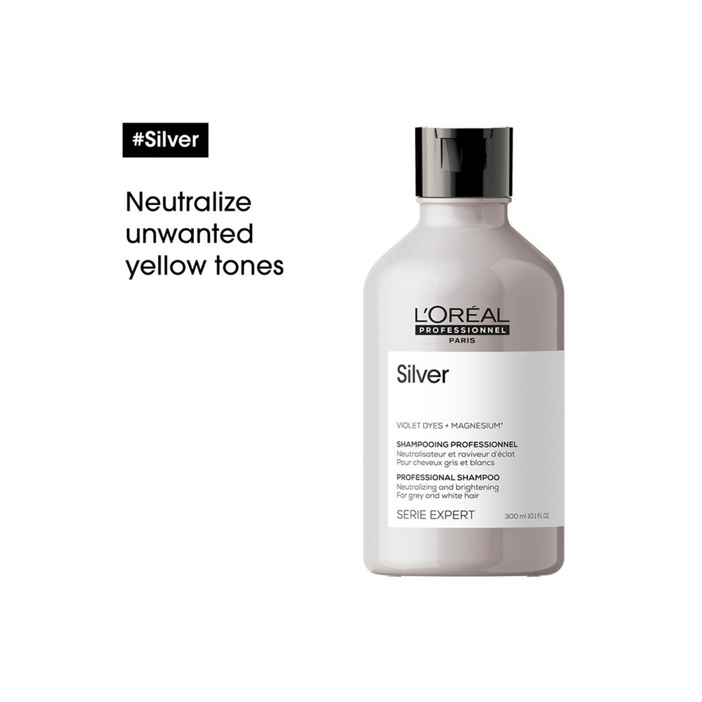 Produktbild för LOreal Professionnel Serie Expert Silver Shampoo 300ml