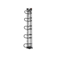 Produktbild för Home&gtit® klädhängare med 5 krokar Ø8 mm x 68,5×6,5 x 13 cm...