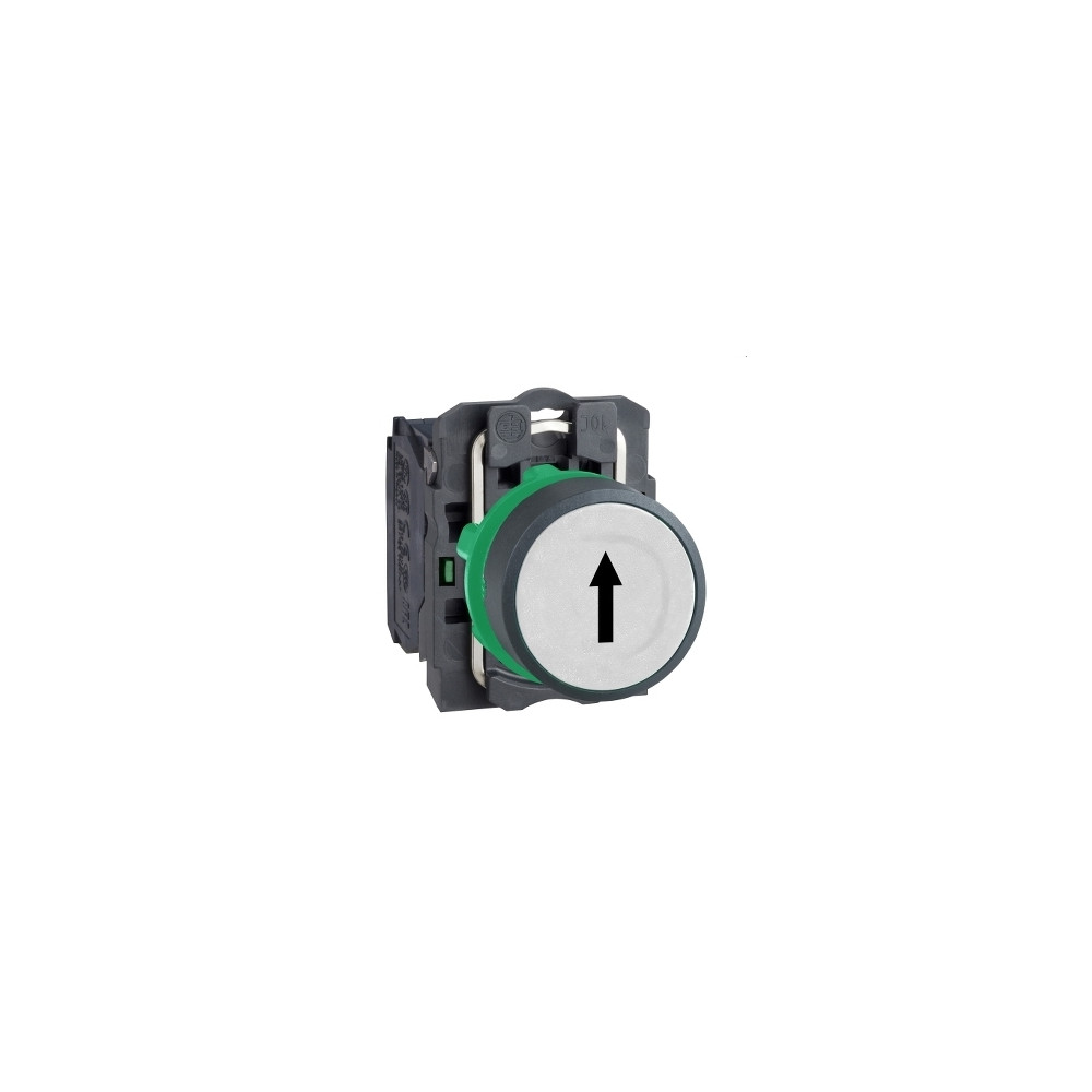 Produktbild för Schneider Electric XB5, Knapp, Vit, XB5, IP66, IK03, Klass I...