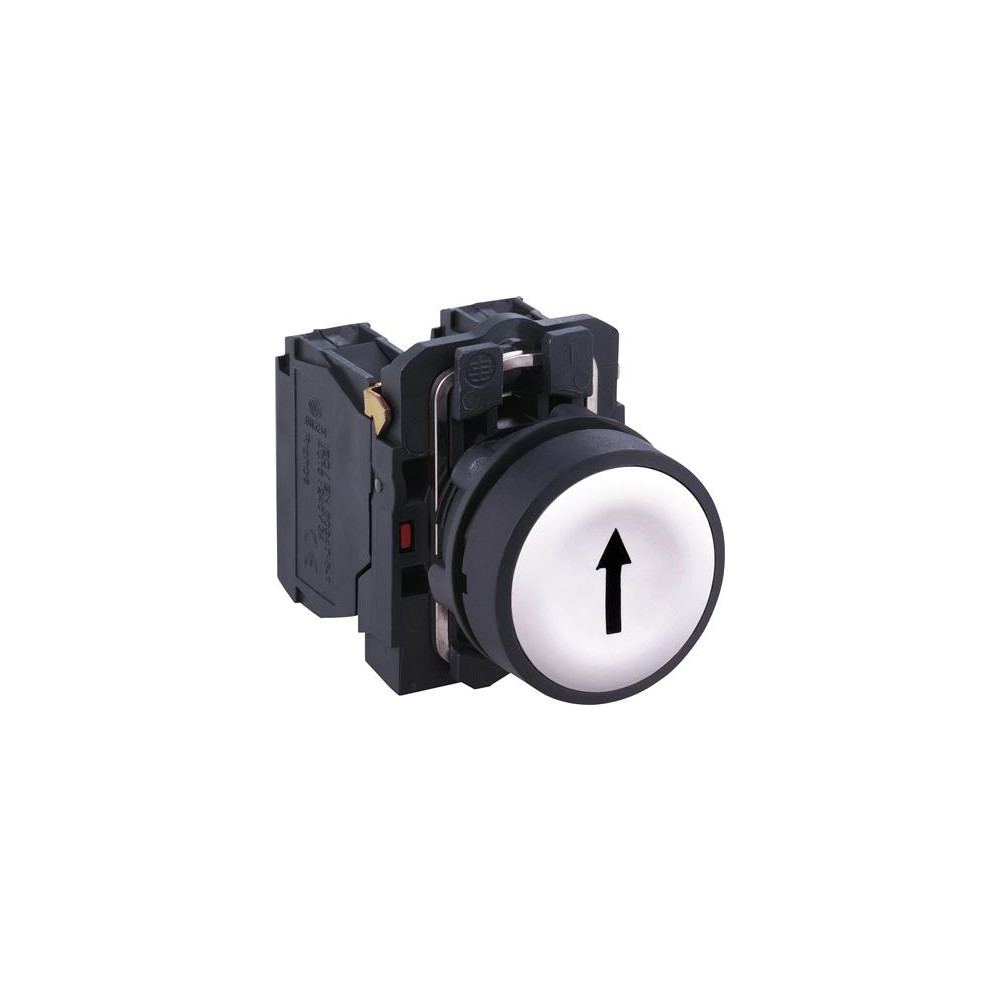 Produktbild för Schneider Electric XB5, Knapp, Vit, XB5, IP66, IK03, Klass I...
