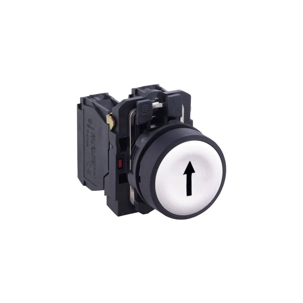 Produktbild för Schneider Electric XB5, Knapp, Vit, XB5, IP66, IK03, Klass I...