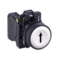 Produktbild för Schneider Electric XB5, Knapp, Vit, XB5, IP66, IK03, Klass I...