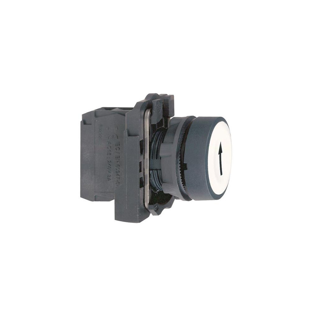 Produktbild för Schneider Electric XB5, Knapp, Vit, XB5, IP66, IK03, Klass I...