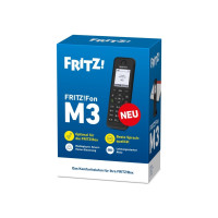 Produktbild för FRITZ!Fon M3 - trådlös förlängningshandenhet - med internetradio med nummerpresentation/samtal väntar - 3-riktad samtalsförmåg