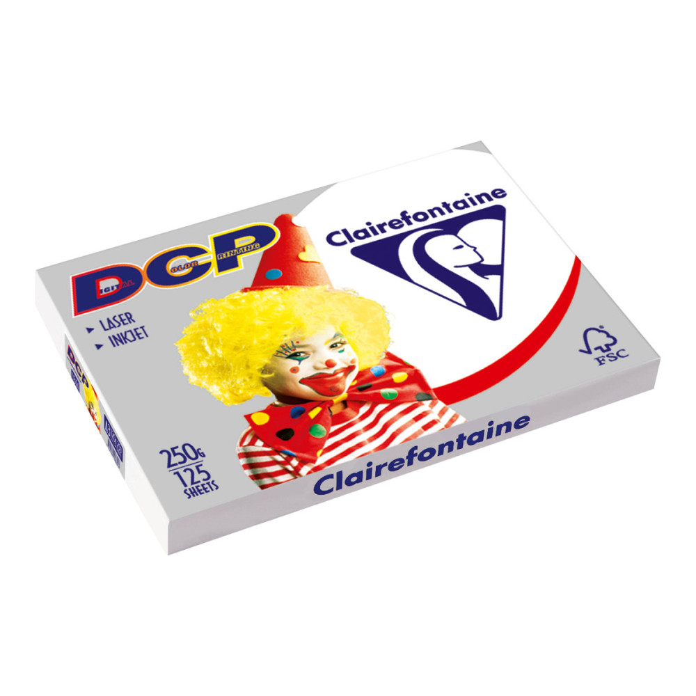 Produktbild för Clairefontaine Digital Color Printing - fotopapper - 125 ark - A3 - 250 g/m²