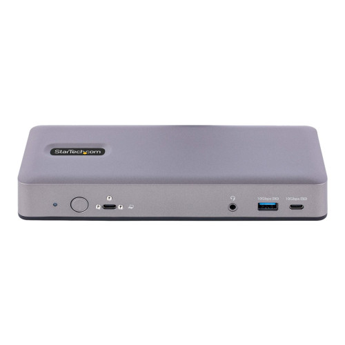 StarTech.com StarTech.com USB-C Docking Station - Multi Monitor HDMI/DP/DP Alt Mode USB-C Dock - 3x 4K30 / 2x 4K60 - 7-Port USB Hub - 60W Power Delivery - GbE - 3.5mm Audio - Works With Chromebook certified - dockningsstation - USB-C / Thunderbolt 3 / Thunderbolt 4 - 