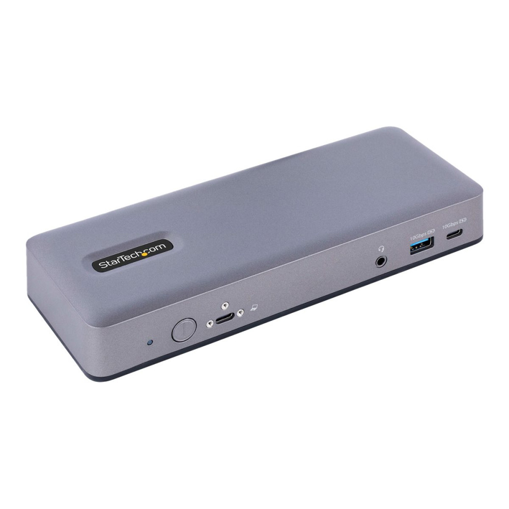 Produktbild för StarTech.com USB-C Docking Station - Multi Monitor HDMI/DP/DP Alt Mode USB-C Dock - 3x 4K30 / 2x 4K60 - 7-Port USB Hub - 60W Power Delivery - GbE - 3.5mm Audio - Works With Chromebook certified - dockningsstation - USB-C / Thunderbolt 3 / Thunderbolt 4 - 
