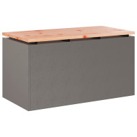 Produktbild för Trädgårdsbänk Rostig 80 x 40 x 43 cm cortenstål