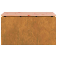 Produktbild för Trädgårdsbänk Rostig 80 x 40 x 43 cm cortenstål