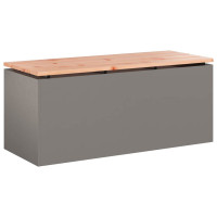 Produktbild för Trädgårdsbänk Rostig 100 x 40 x 43 cm cortenstål