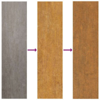 Produktbild för Trädgårdsbänk Rostig 100 x 40 x 43 cm cortenstål