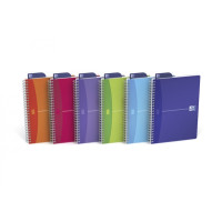 Produktbild för Notesbog Oxford My Colours, A5, ternet 5 x 5 mm, 90 ark, 90...