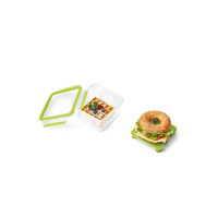 Produktbild för EMSA CLIP & GO XL, Lunchlåda, Vuxen, Grön, Transparent, Mono...