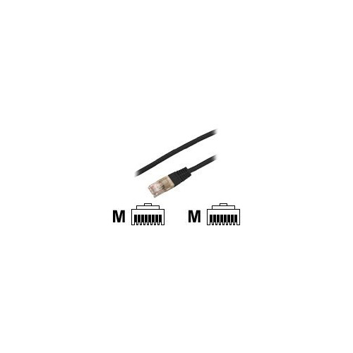 M-Cab M-CAB Premium - patch-kabel - 1 m - svart