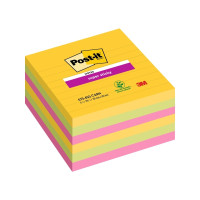 Produktbild för Post-it Super Sticky Large Notes Carnival, linjerede, 101x 1...