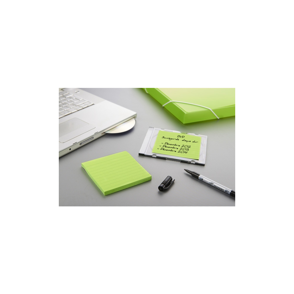 Produktbild för Post-it Super Sticky Large Notes Carnival, linjerede, 101x 1...