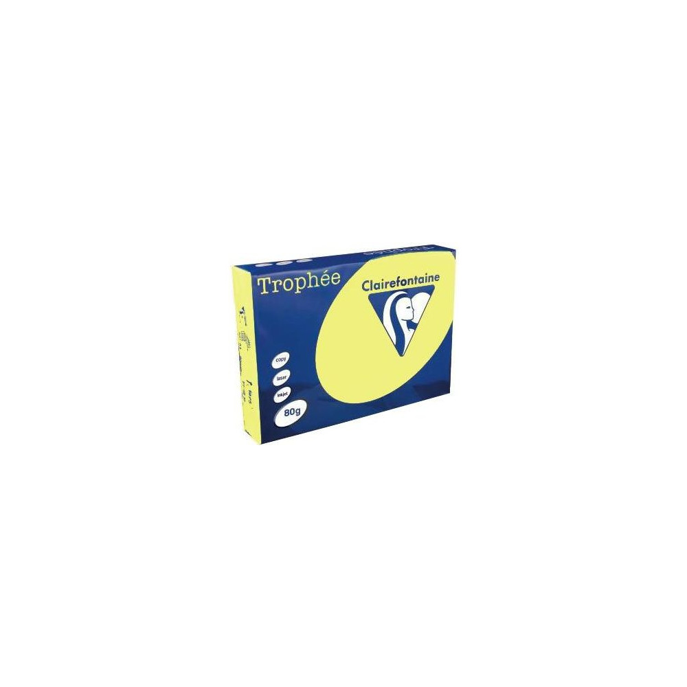 Produktbild för Clairefontaine Trophée - tonat papper - 500 ark - A4 - 80 g/m²