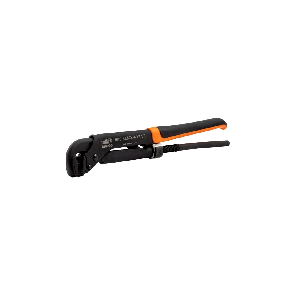 Produktbild för Bahco universell rörtång Quick Adjust med ergonomiskt tvåkom...