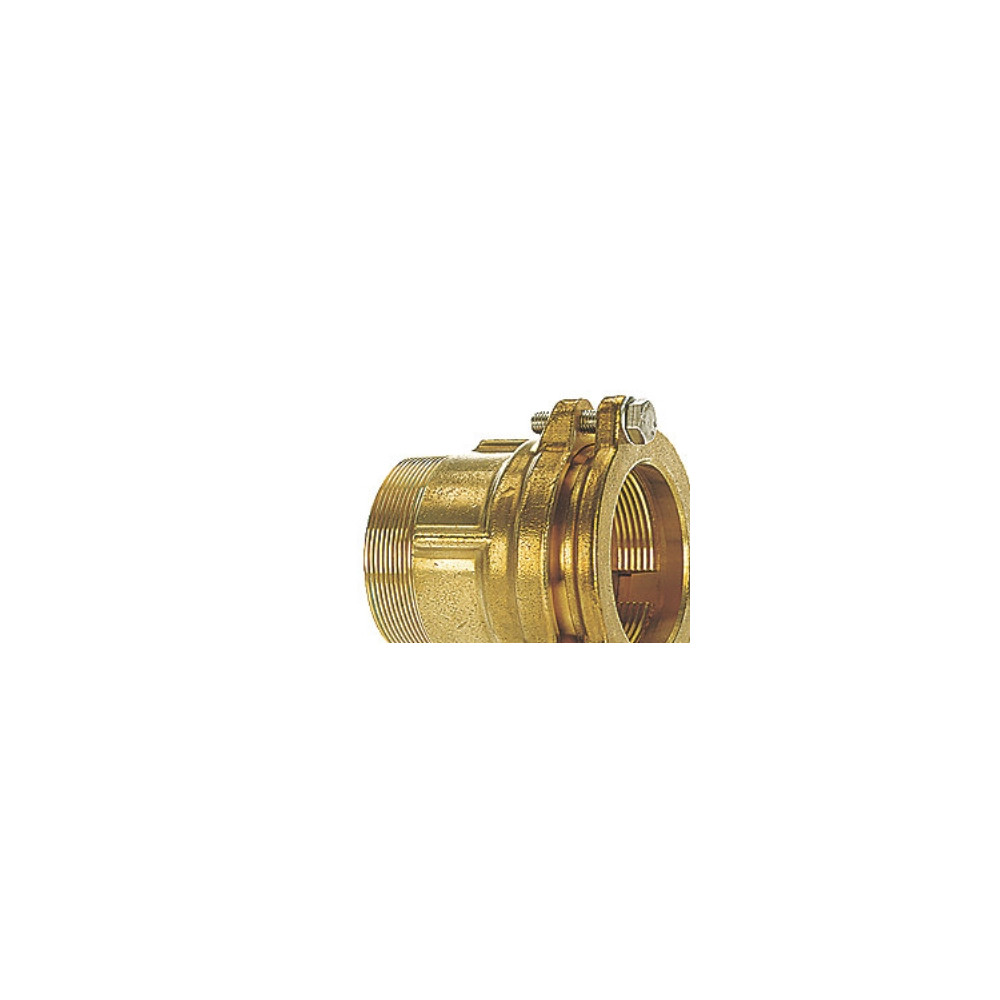 Produktbild för Adapter 75 mm x2 1/2nip.-2 mf.