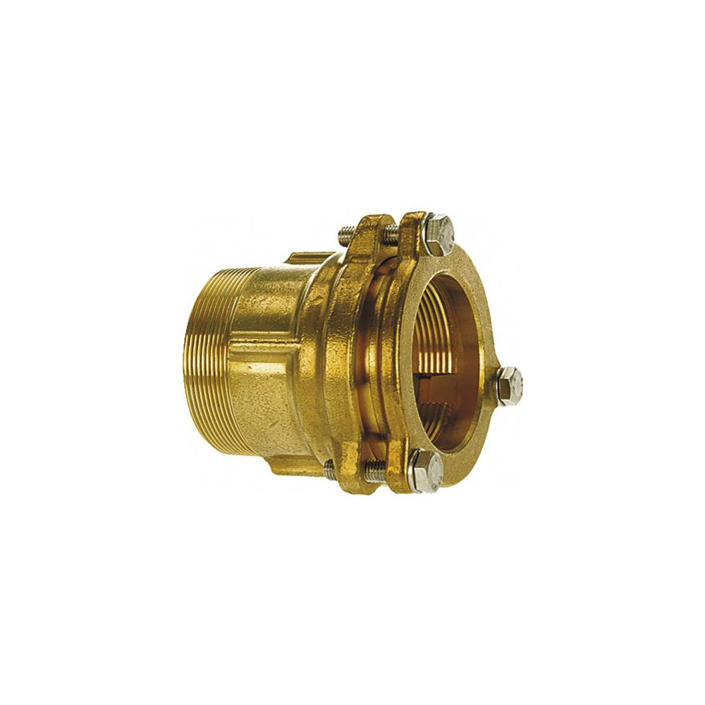 Produktbild för Adapter 75 mm x2 1/2nip.-2 mf.