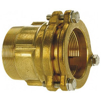 Produktbild för Adapter 75 mm x2 1/2nip.-2 mf.