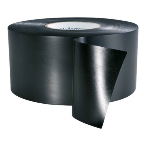 Solar Plus PVC-vinyltejp svart 0,25 x 25 mm 30 m för isolering av kabla...