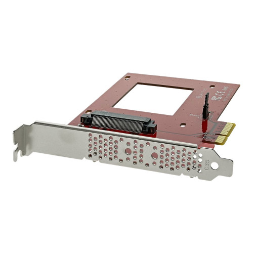 StarTech.com StarTech.com U.2 till PCIe-adapter för 2,5" U.2 NVMe SSD - SFF-8639 - x4 PCI Express 4.0 - gränssnittsadapter - Ultra M.2 Card - PCIe 3.0 x4