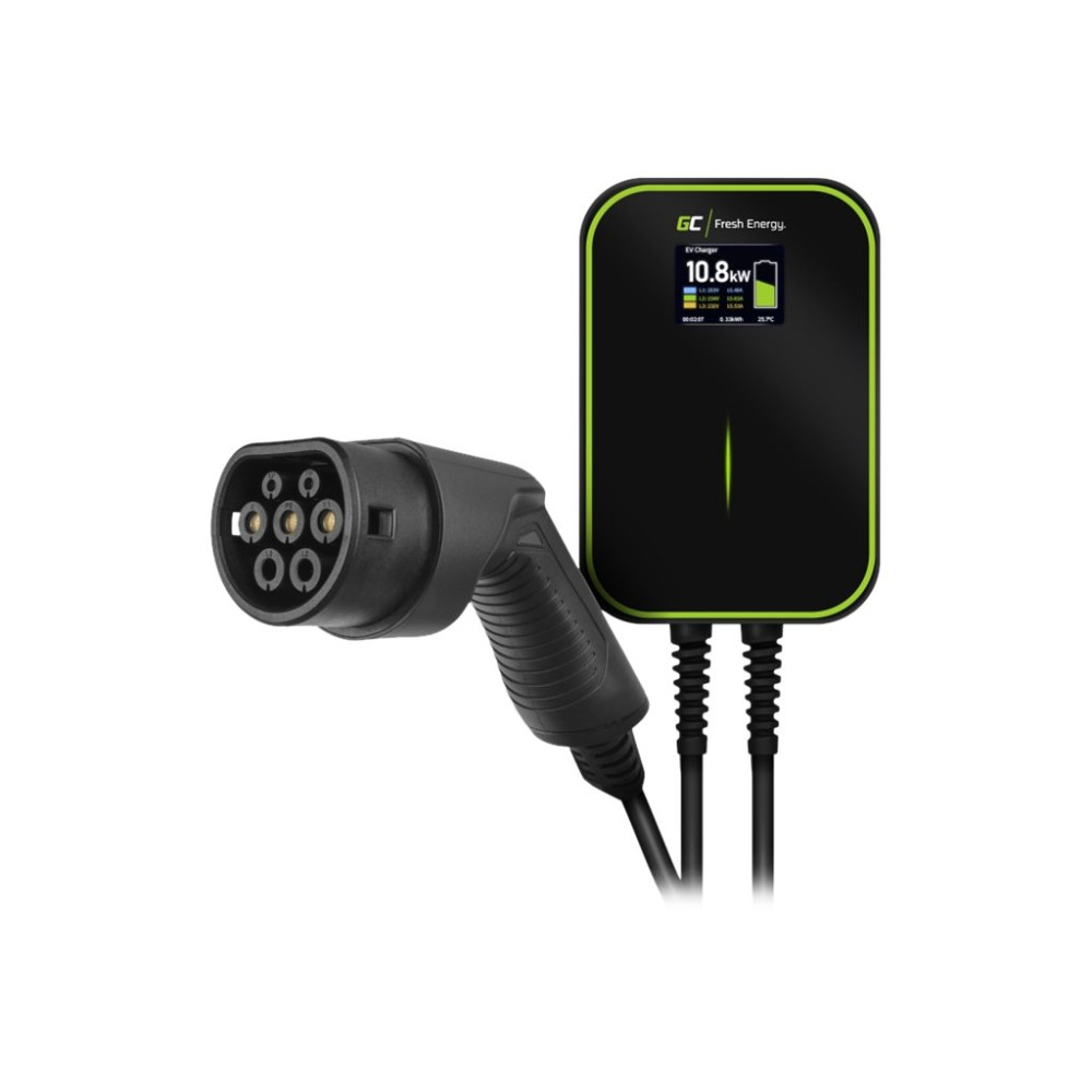 Produktbild för Green Cell EV PowerBox EV-laddningsstation - IEC 62196 Type 2 - 22 kW
