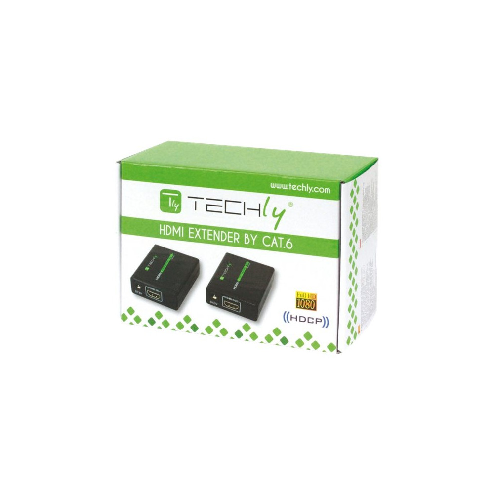 Produktbild för TECHly Extender HDMI Full HD 3D - förlängd räckvidd för audio/video
