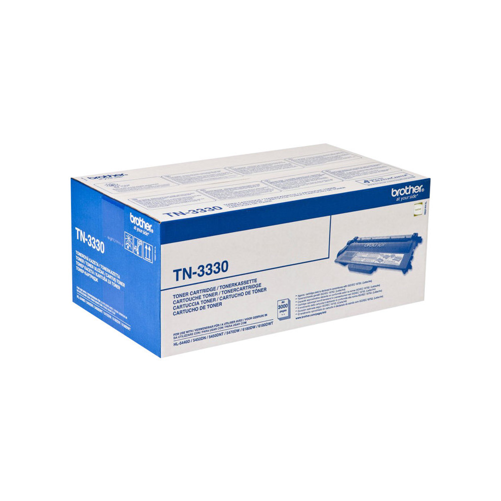 Produktbild för Brother TN3330 - svart - original - tonerkassett