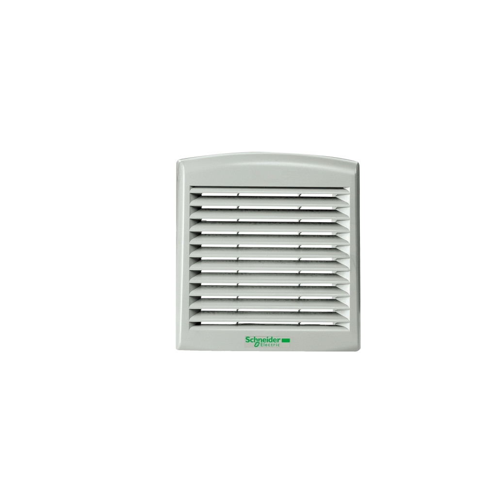 Produktbild för Schneider Electric ClimaSys luftutloppsgaller - grå (RAL 7035)