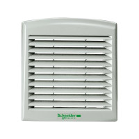 Produktbild för Schneider Electric ClimaSys luftutloppsgaller - grå (RAL 7035)