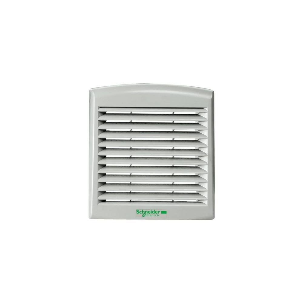 Produktbild för Schneider Electric ClimaSys luftutloppsgaller - grå (RAL 7035)