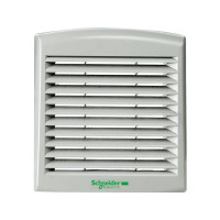 Produktbild för Schneider Electric ClimaSys luftutloppsgaller - grå (RAL 7035)