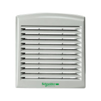 Produktbild för Schneider Electric ClimaSys luftutloppsgaller - grå (RAL 7035)
