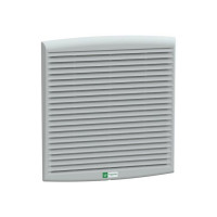 Produktbild för Schneider Electric ClimaSys luftutloppsgaller - grå (RAL 7035)