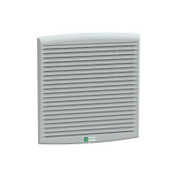 Produktbild för Schneider Electric ClimaSys luftutloppsgaller - grå (RAL 7035)