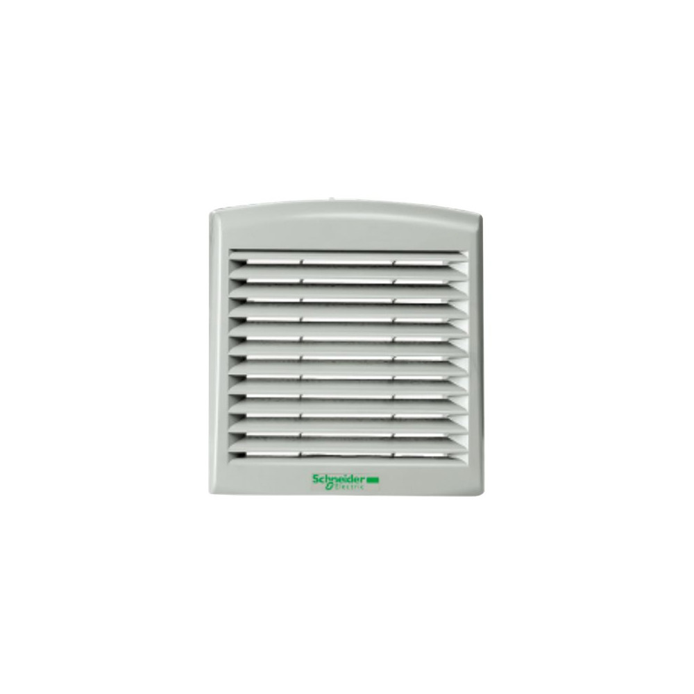 Produktbild för Schneider Electric ClimaSys luftutloppsgaller - grå (RAL 7035)