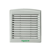 Produktbild för Schneider Electric ClimaSys luftutloppsgaller - grå (RAL 7035)