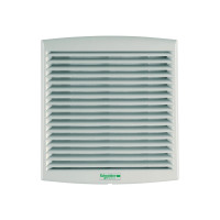 Produktbild för Schneider Electric ClimaSys luftutloppsgaller - grå (RAL 7035)