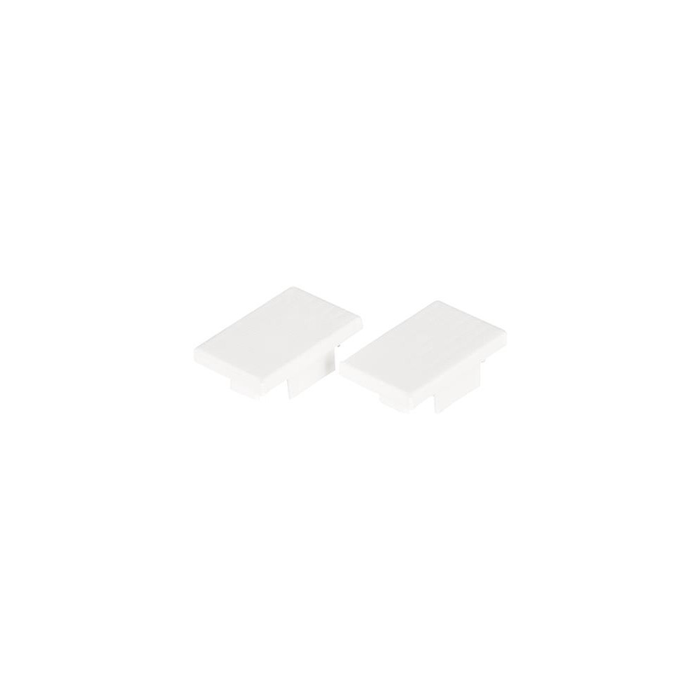 Produktbild för Ändstycke Art Low vit 2 st för E-7504022 profil Art Low 2 m...
