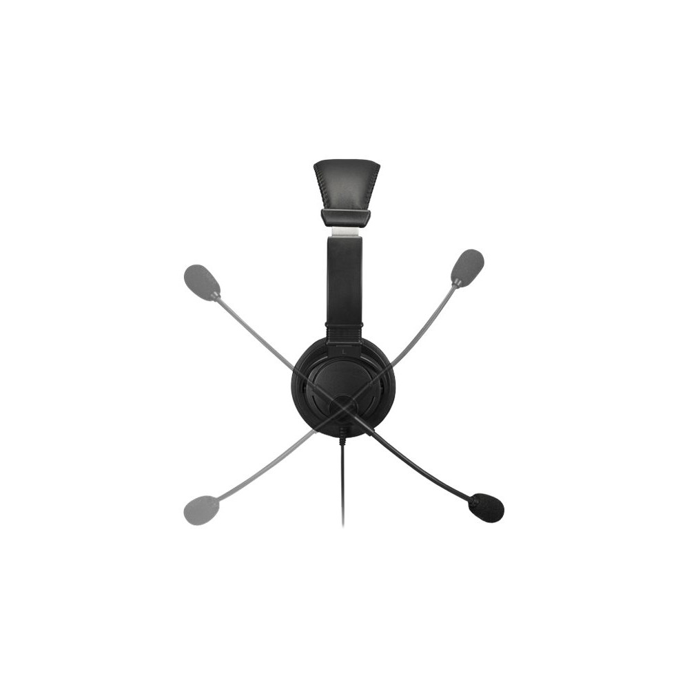 Produktbild för Kensington USB Hi-Fi Headphones - hörlurar med mikrofon - USB