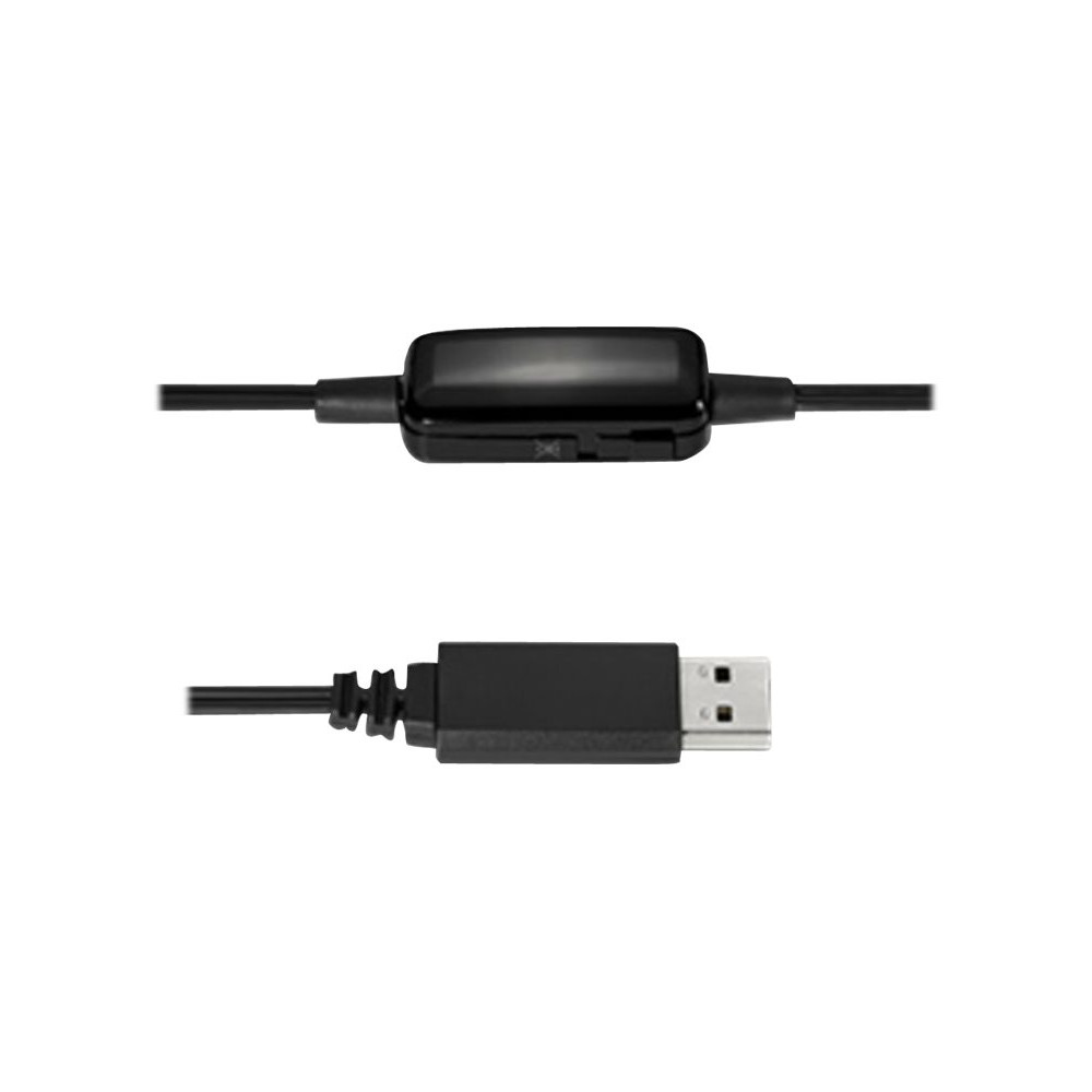 Produktbild för Kensington USB Hi-Fi Headphones - hörlurar med mikrofon - USB
