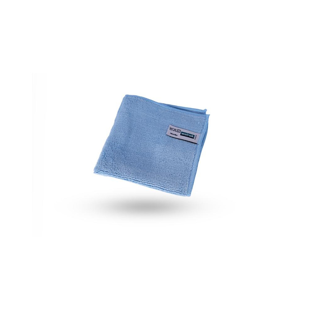 Produktbild för Microfiberduk WETROK 32cm blå 10/fp