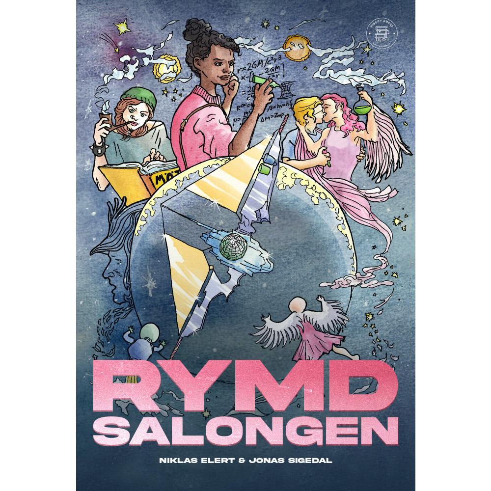 Produktbild för Rymdsalongen (bok, danskt band)